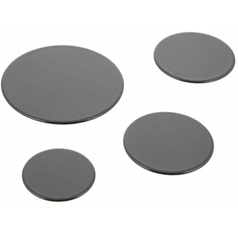 Kit Chapeaux De Cuisinière à Gaz - Lot De Couvercles Brûleurs Améliorés, Compatibles Plupart Modèles - Options Plat/concave