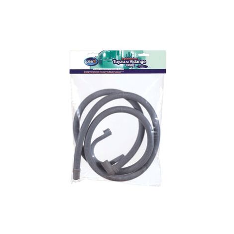 TUYAU DE VIDANGE 2.5M COUDE pour LAVE LINGE CLEARIT - 51S7919 (1/2)