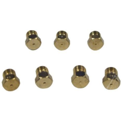 Jeu injecteurs pour cuisiniere butane Whirlpool C00095039 (1/3)