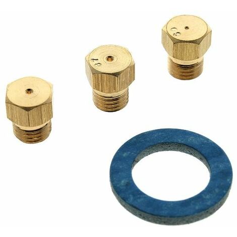Kit injecteurs gaz butane C00299254 pour Cuisinière HOTPOINT ARISTON, INDESIT, WHIRLPOOL (1/2)