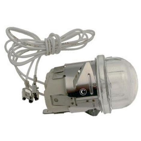 HUBLOT + DOUILLE DE LAMPE HALOGENE 25 W POUR FOUR FAGOR - 71X3442 (1/5)