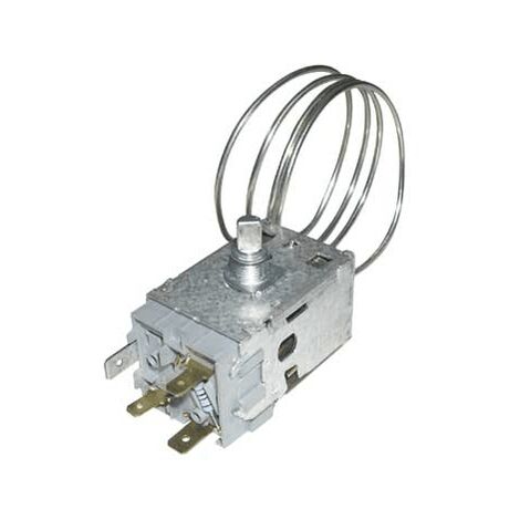 KIT THERMOSTAT A130589 + SUPPORT LAMPE INVENSYS POUR REFRIGERATEUR WHIRLPOOL - 481228228321 (1/2)