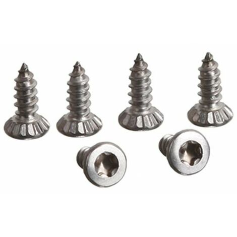 Kit De Fixation à Vis Pour Lave-vaisselle Bosch Intégré - Vis Gauche/droite Et Supports Inclus - 6