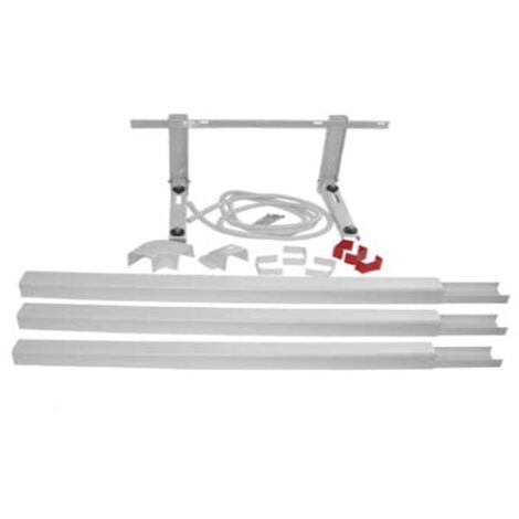 Whirlpool – Kit d'installation pour climatiseur mobile – Accessoire compatible tous modèles – Installation rapide et efficace – Longueur 2m, Largeur 15cm, matières résistantes