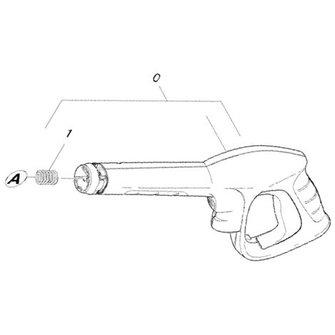 Pistolet haute pression pour nettoyeur Kärcher remplacement pour Kärcher  2.641-959.0, G 160