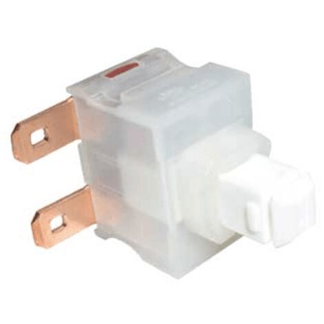 Interrupteur pour aspirateur Miele – Longueur 13mm, Largeur 19mm – Branchement AMP Faston 4,8mm – Remplacement pièce défectueuse (1/4)