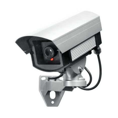 1 LED SECURITE ALARME SUVEILLANCE CAMERA CCTV FACTICE INTERIEUR AUTO IRIS