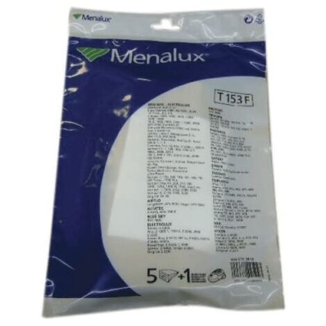 SAC ASPIRATEUR 4X PIECES 1X FILTRE T153F POUR PETIT ELECTROMENAGER ELECTROLUX - 909010091 (1/3)