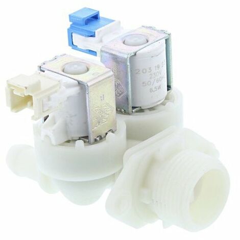 ÉLECTROVANNE 2 VOIES POUR LAVE LINGE ELECTROLUX - 140127691016 (1/2)
