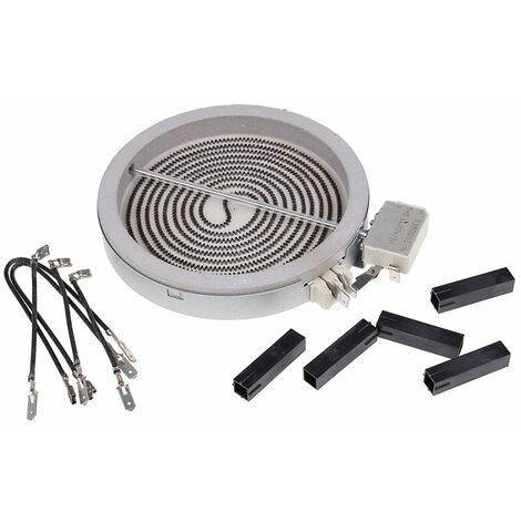 Foyer radiant 1200w, 1652032832 pour Table vitroceramique Whirlpool - Livraison