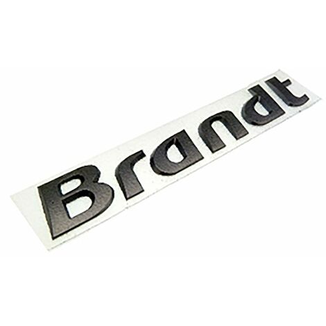 PLAQUE DE MARQUE pour REFRIGERATEUR BRANDT - 46X1939