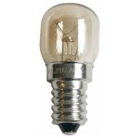 Candy – Lampe de four 15W 230V 300°C – Culot E14 – Durée de vie 1000h – Angle de rayonnement 300° – 1528934 - 15W-230V-300