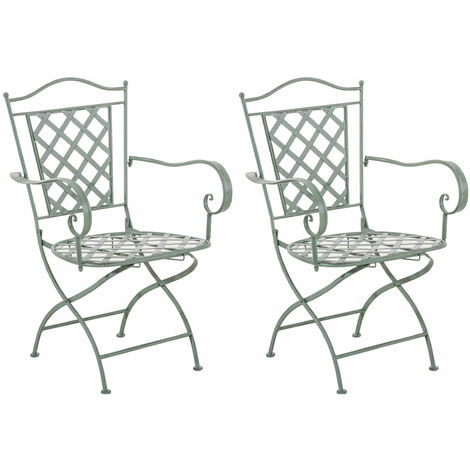 Set di 2 sedie Adara verde antico (1/5)