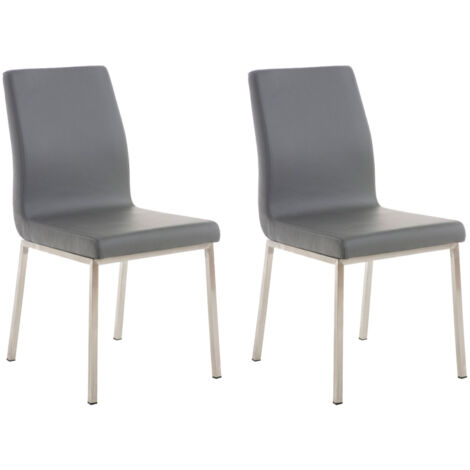 Set di 2 sedie da pranzo Colmar grigio (1/5)