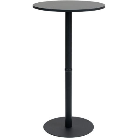 BAÏTA Tavolo Da Bar In Poly Lunghezza 126 Cm - Con Vassoio Girevole E Portabottiglie