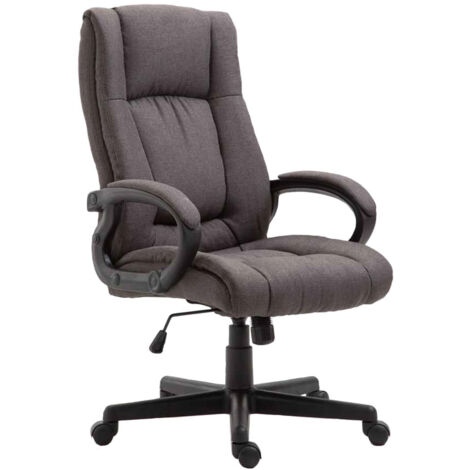 Sedia da ufficio XL in tessuto Sparta grigio scuro