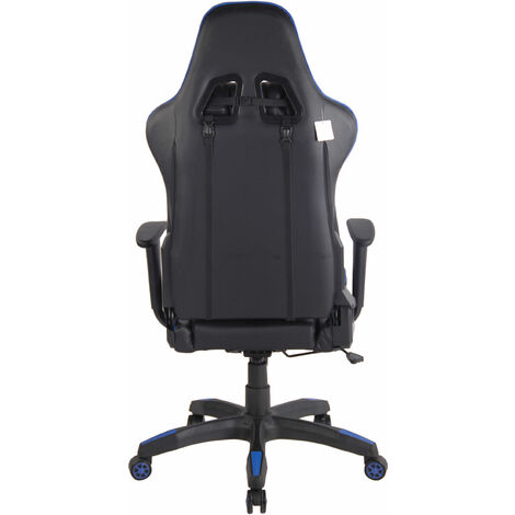Sedia Gaming Miracle V2 in Similpelle Nero/blu