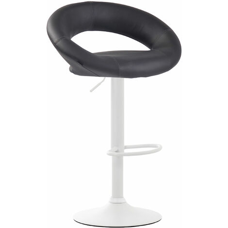 Sgabello Cucina Olinda In Similpelle grigio bianco
