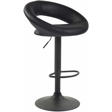Sgabello Cucina Olinda In Similpelle nero nero
