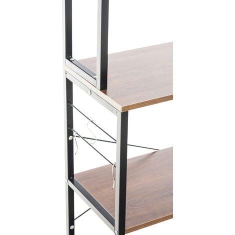 Scaffale Da Cucina Con Mensole Fehring Salvaspazio Con Ripiani Mobile In  MDF