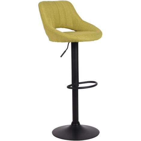 Sgabello Milet Tessuto verde nero (1/5)