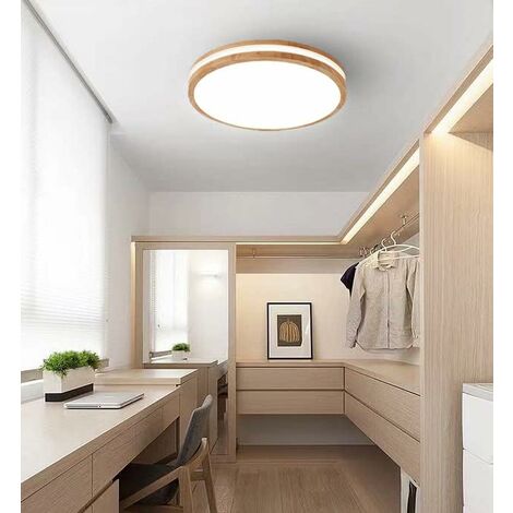 Plafonnier LED Rond 24W ,Lampe Plafond Couloir Salon Chambre