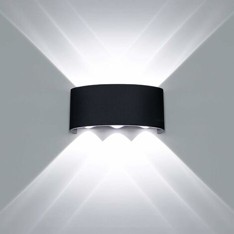 Applique Murale Moderne LED, Lampe Murale pour Chambre Maison Couloir Salon  Lumière 40cm 10.5W Blanc chaud
