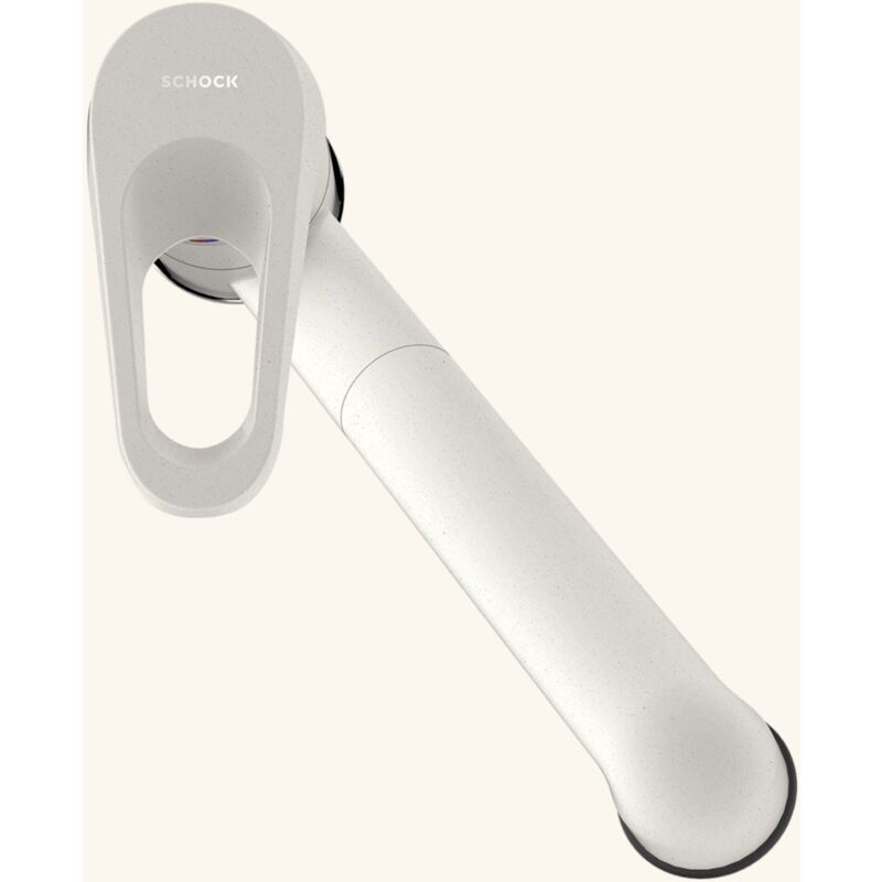 Robinet de Cuisine avec Douchette extractible Blanc Schock Cosmo