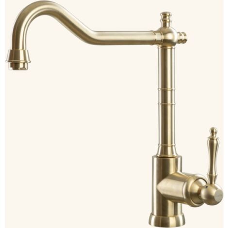 Robinet vintage inox doré Luisina GUSTAVE (1/5)
