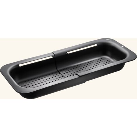 Passoire évier extensible colander Gefu DRENARE noir
