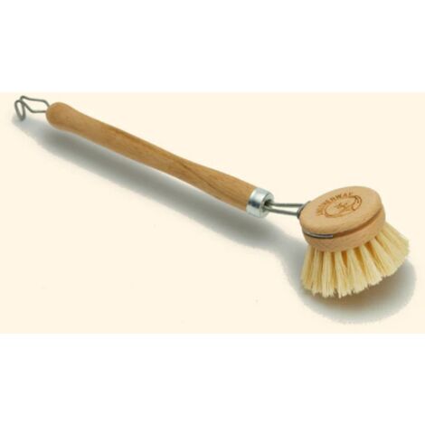 Brosse à Vaisselle En Bois De Hêtre Avec Fibres Tampico Agave - STARMANN 50mm