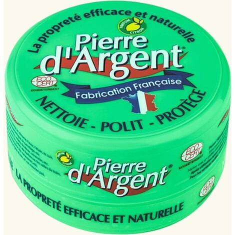 Pierre d'Argent format 500 g, parfum citron, nettoyant ménager