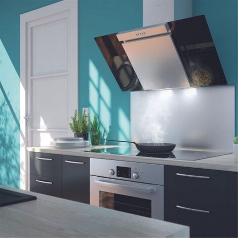 Crédence Cuisine Motif Plage - Aluminium 3 Mm, 90x60 Cm, Résistant à La Chaleur, Facile à Nettoyer, Protection Contre Les éclaboussures