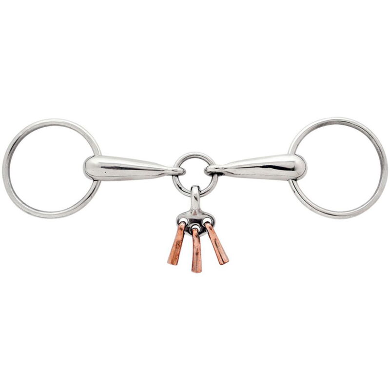 Filetto ad anelli in gomma flessibile - Equestrian Roma - Vendita