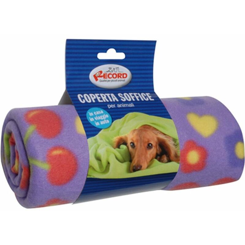 Morbida Coperta per Cani & Gatti, per cuscini, Trasportini 75x75