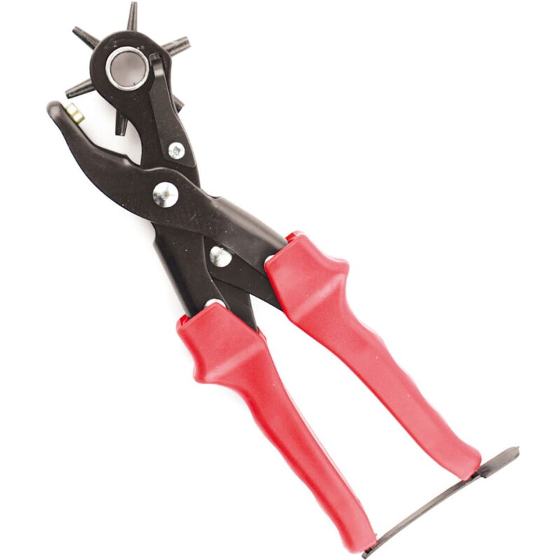 CCChaRLes Punch Pinza Cintura In Pelle Foro Tondo Foro Per - Foto 8