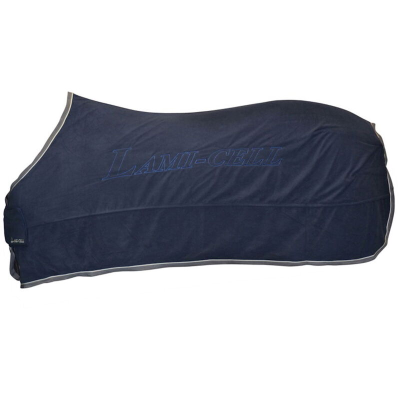Coperta In Pile Horse Guard Per Cavalli – Blu Navy, 105 Cm, Trasporto E Sudorazione