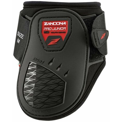 Paranocche Zandonà per cavalli PRO AIR JUNIOR con chiusura in tessuto a strappo: L, Nero