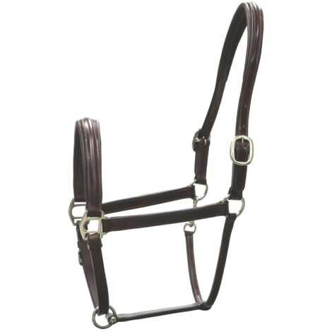 Cavezza in Nylon Soft Fluffi, Con Rivestimento in Pelo Sintetico, per Cavalli