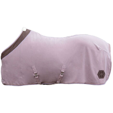 Coperta in pile per cavalli modello Artic Bay: 115 cm, malva 8705