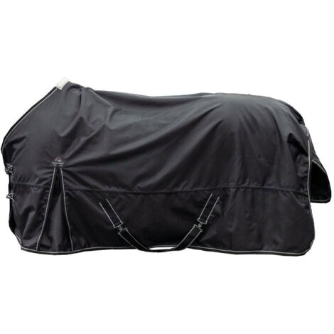 HKM - Coperta Per Cavalli Per Esterni Con Pile Verde Scuro