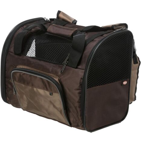 Zaino shiva 41x30x21cm colore marrone/beige