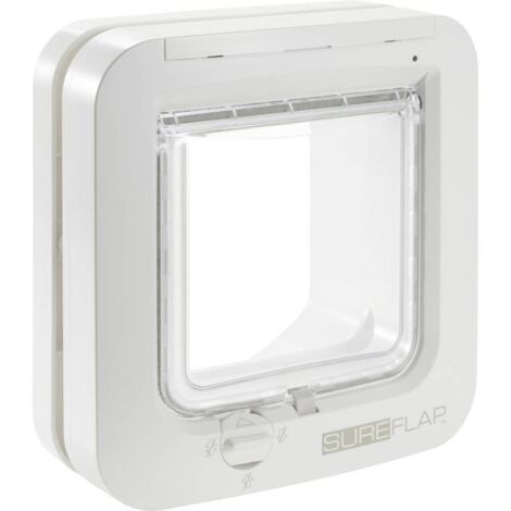 Gattaiola Trixie SureFlap Bianco Plastica 21 × 21 CM Animali Domestici