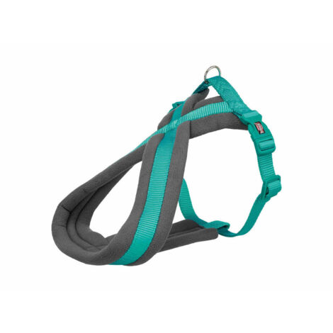 Premium pettorina Touring: S-M: 40-70cm/20mm acquamarina (1/4)