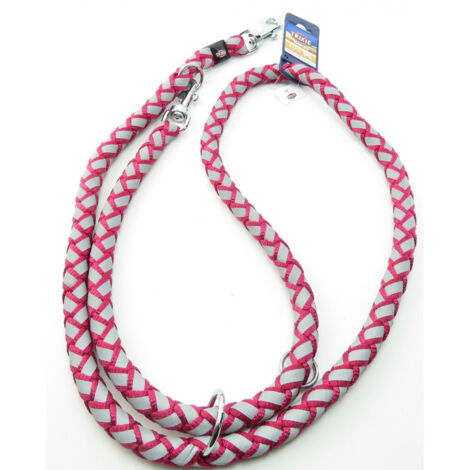 Guinzaglio regolabile per cane Trixie Fucsia L/XL