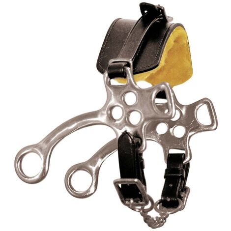 Hackamore con aste in acciaio Tattini | La sellerie de Maé