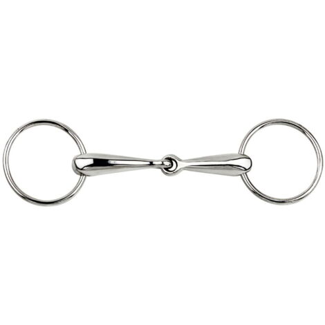 11,5 cm: Filetto pessoa snodato in acciaio inox vuoto 20 mm