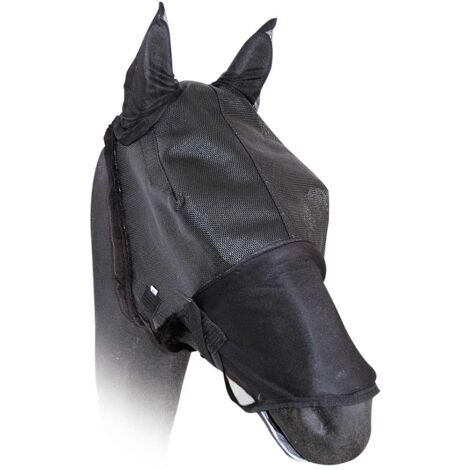 Fly Guard Pro Maschera Antimosche a Maglia Fine con Orecchie e Frange Shires