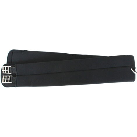 135 cm: Sottopancia antifiaccatura rivestito in neoprene con terminale elastico e fibbie inox