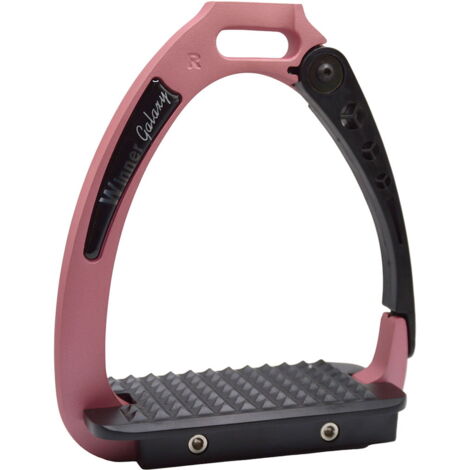Staffe di sicurezza Winner modello Galaxy in pregiato alluminio elegante finitura opaca base 12 cm - Titanio